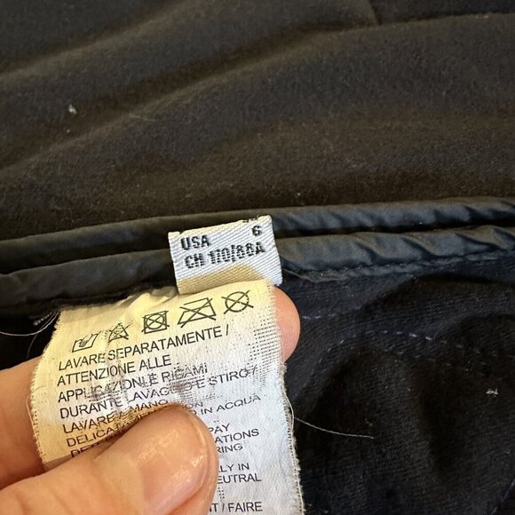 Pinko Coat Womens 6 US Quilted Jacket Removable Hood Heavy Lined Made In Italy - Picture 8 of 10